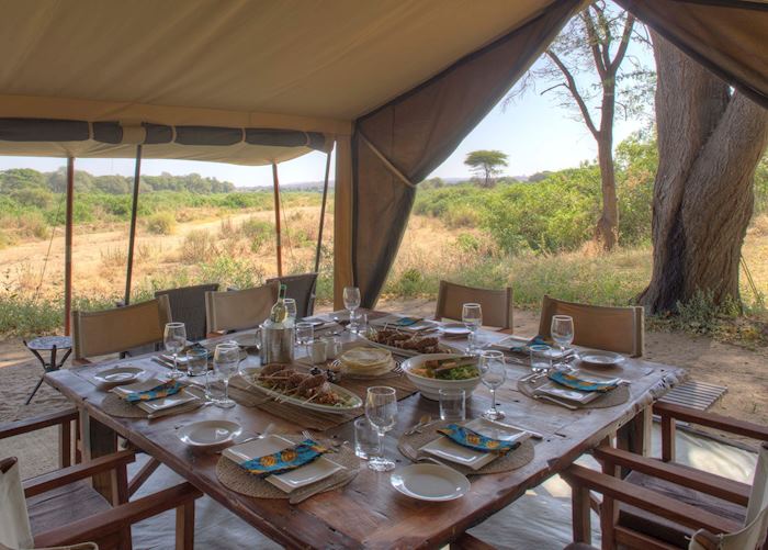 Dining Tent at Kichaka