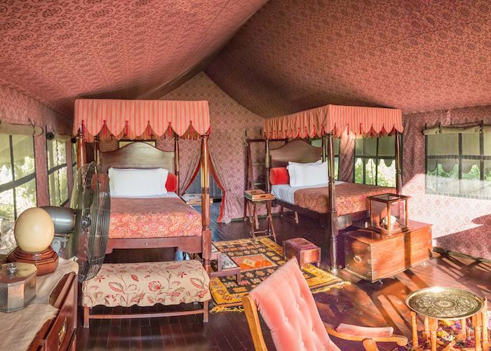 Jack's Camp bedroom