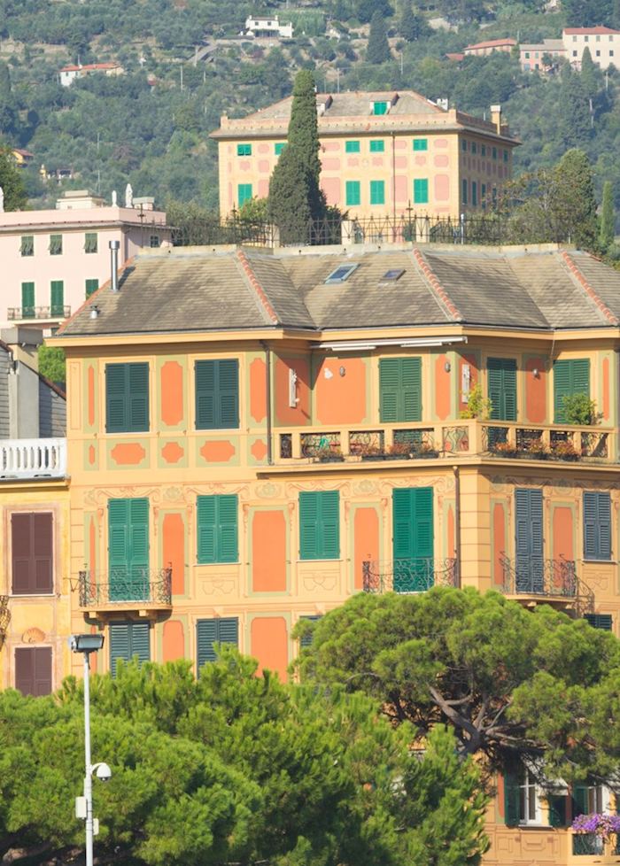 Pastel-hued buildings, Santa Margherita Ligure