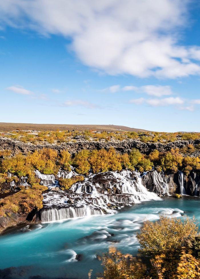 Hraunfossar, West Iceland