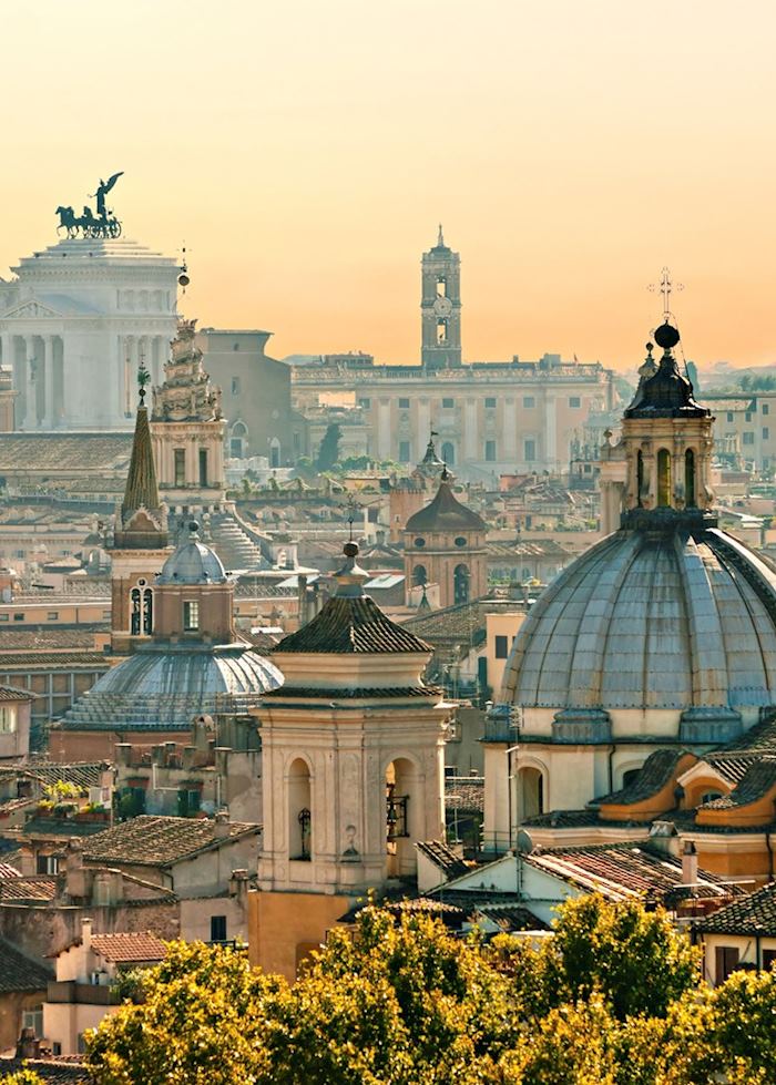 Rome skyline, Italy