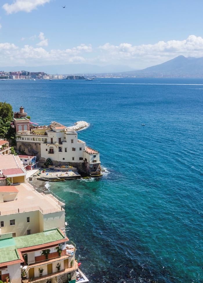 View of Vesuvious, Naples