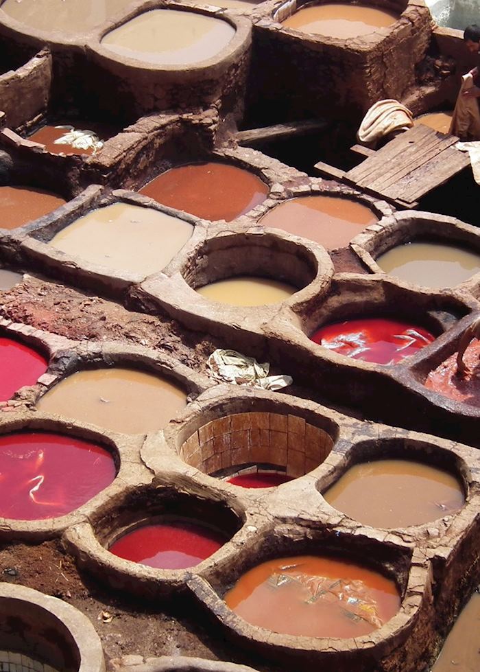 The Tanneries at Fez, Morocco