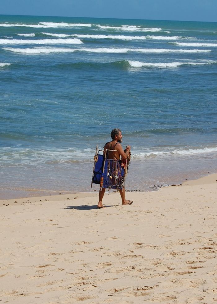 Jewellery Seller, Praia do Forte, Brazil