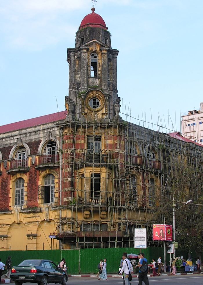 Colonial architecture in Yangon