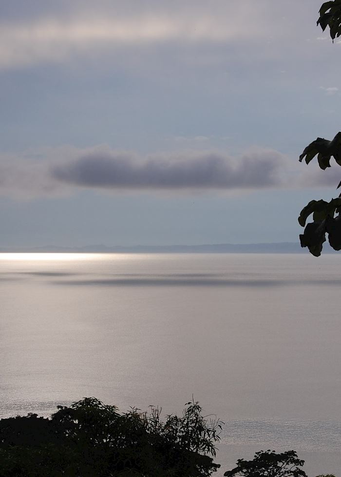 Sunrise view from Lapa Rios, Costa Rica