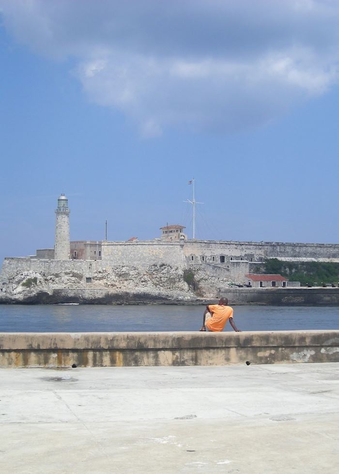 View across the harbour to El Morro, Havana