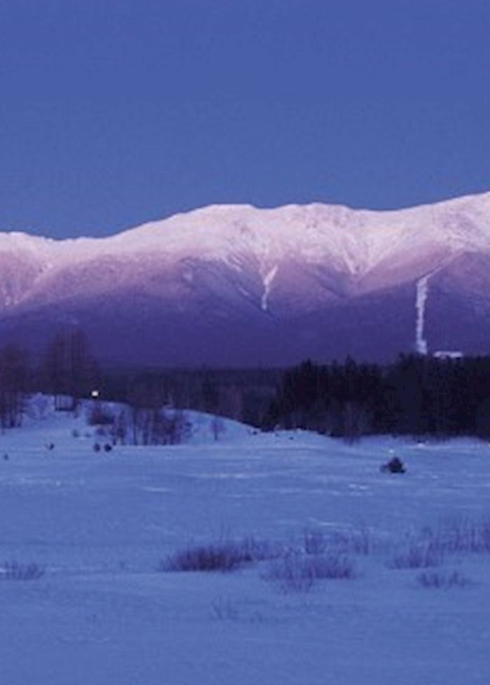 Winter Snow in Jackson, New Hampshire