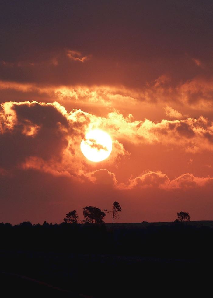 Sunset over the Nyika Plateau, Malawi