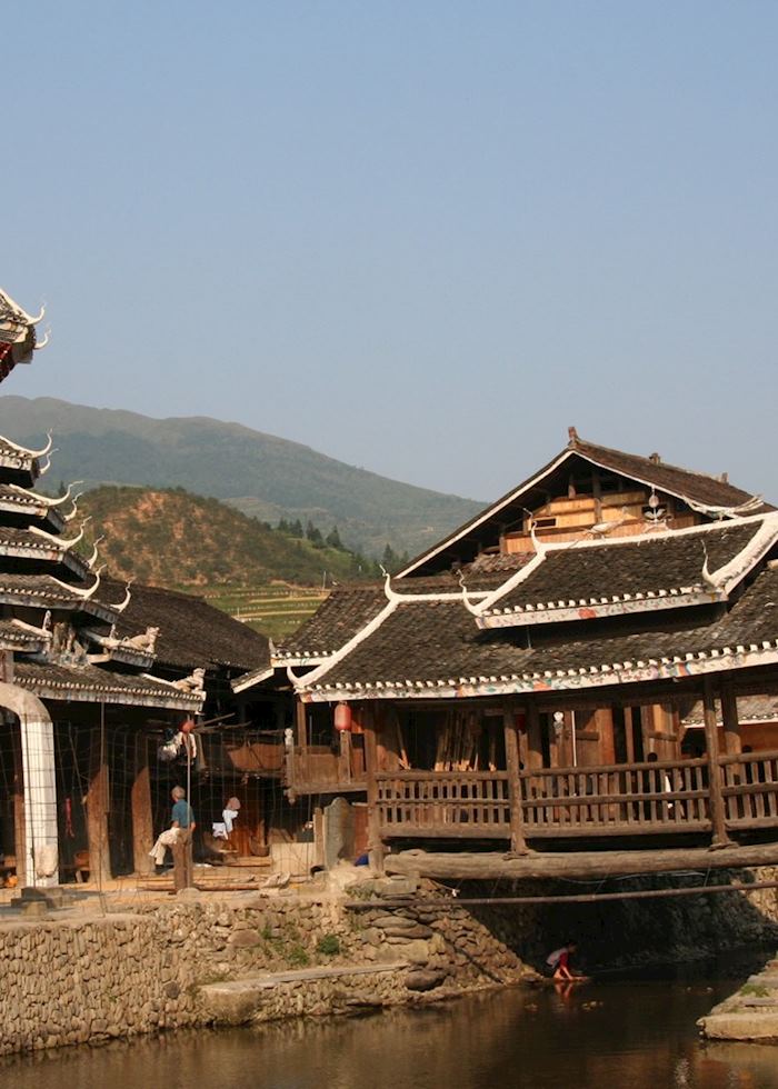 Zhaoxing village scene