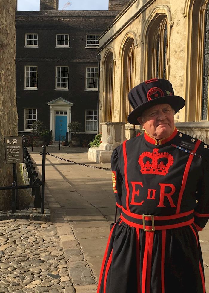 Beefeater at the Tower of London