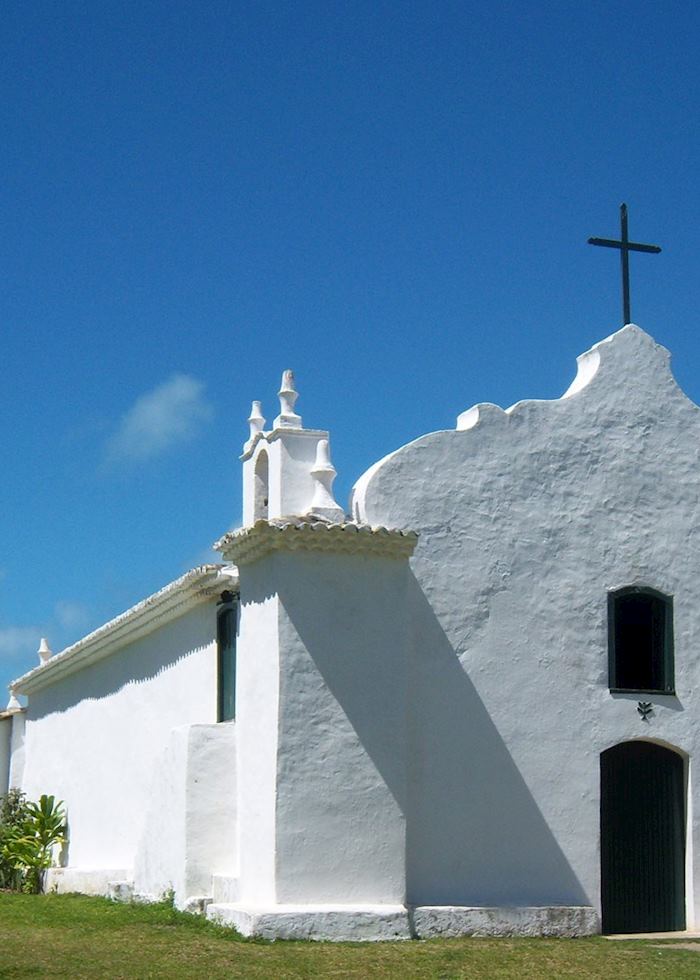 Church at Trancoso, Brazil