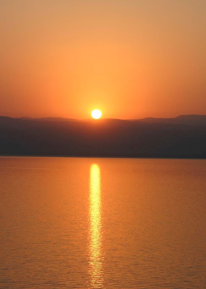 Dead Sea sunset