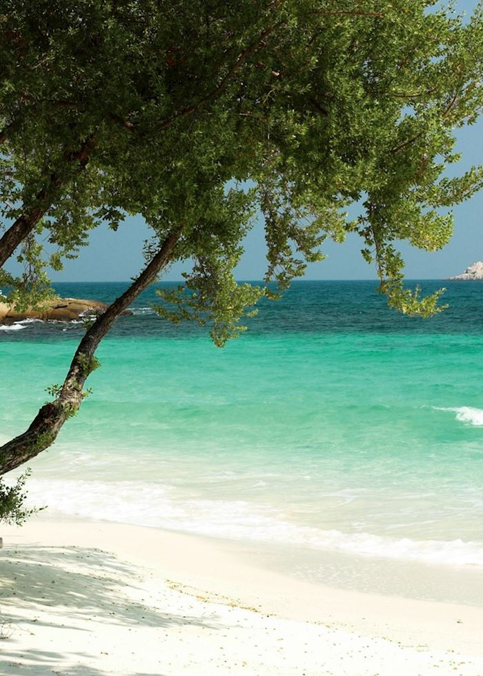 Beautiful white sand at Koh Samet