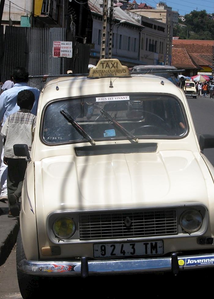Local taxi, Antananarivo, Madagascar