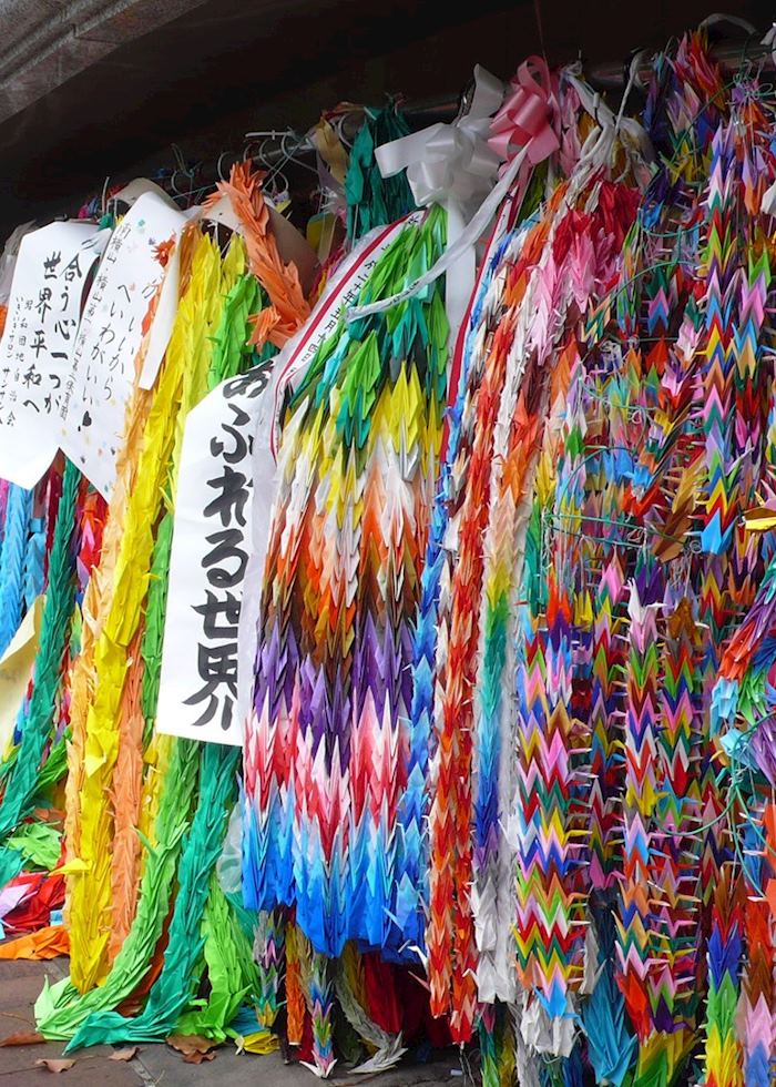 Origami peace cranes, Nagasaki