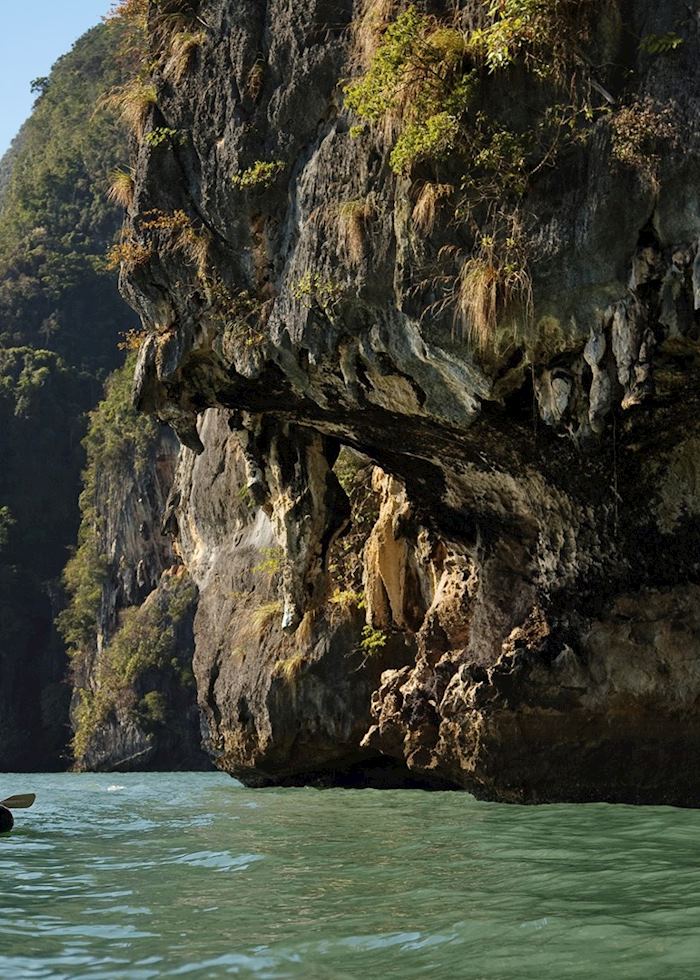 Phang Nga Bay is perfect for kayaking