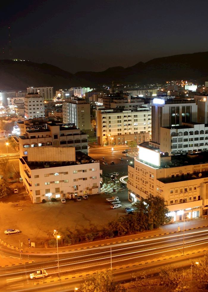 City view at night, Muscat