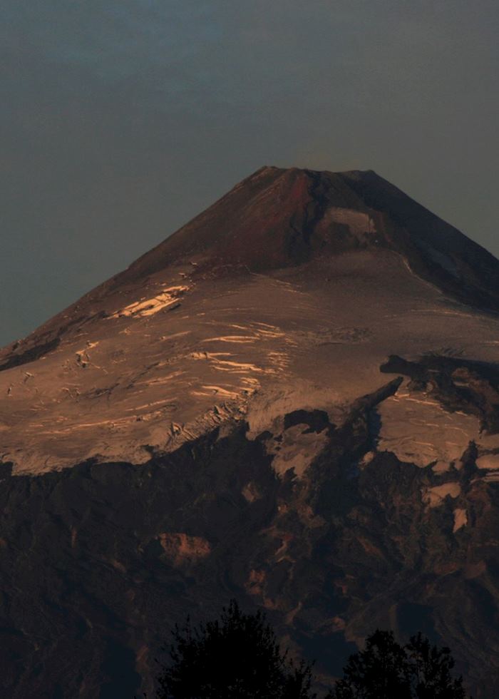 The Villarrica Volcano, Pucon, Chile