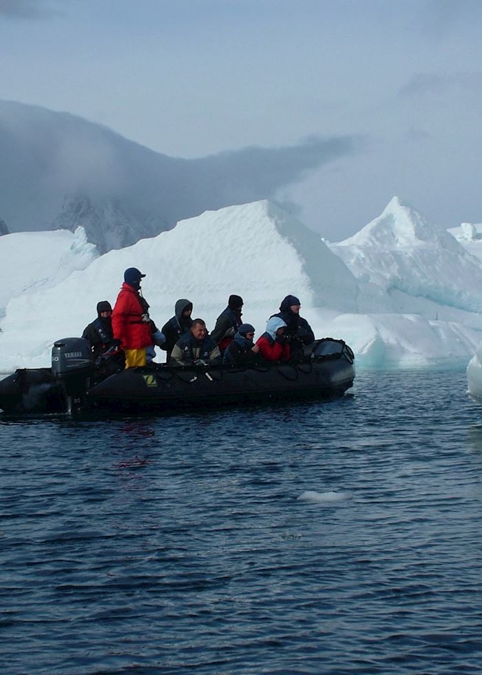 Zodiac cruising