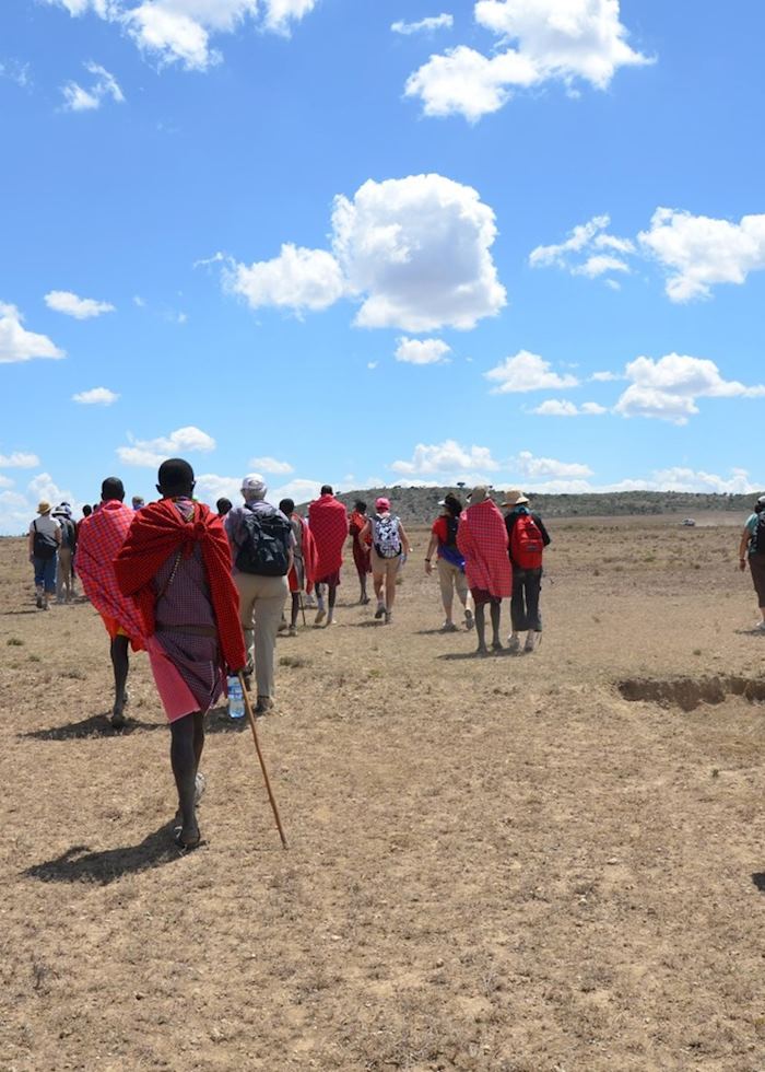 Walking with the Maasai warriors, Me to We Kenya