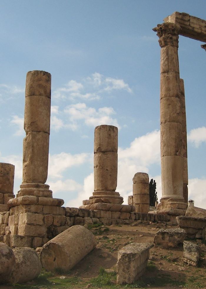 Temple of Hercules at the Citadel, Amman