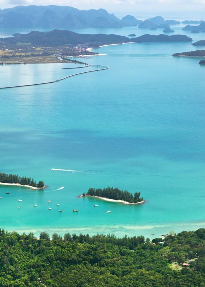 Turquoise waters of Langkawi, Malaysia