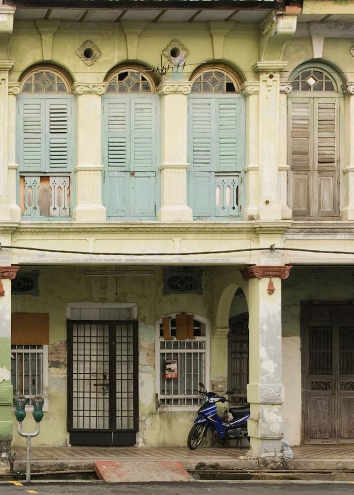Shop houses in George Town, Penang