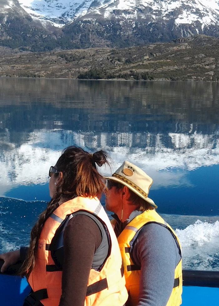 Navigating Lago General Carrera, Chile