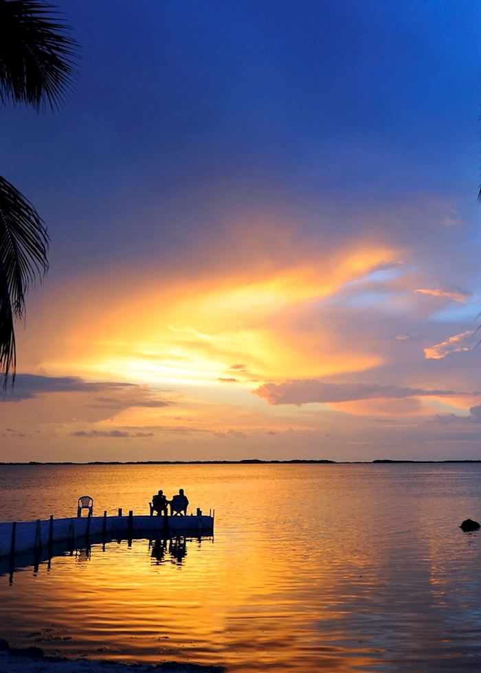 Sunset near Key West