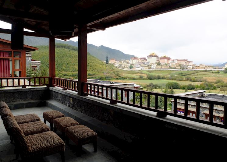 Songtsam Retreat balcony