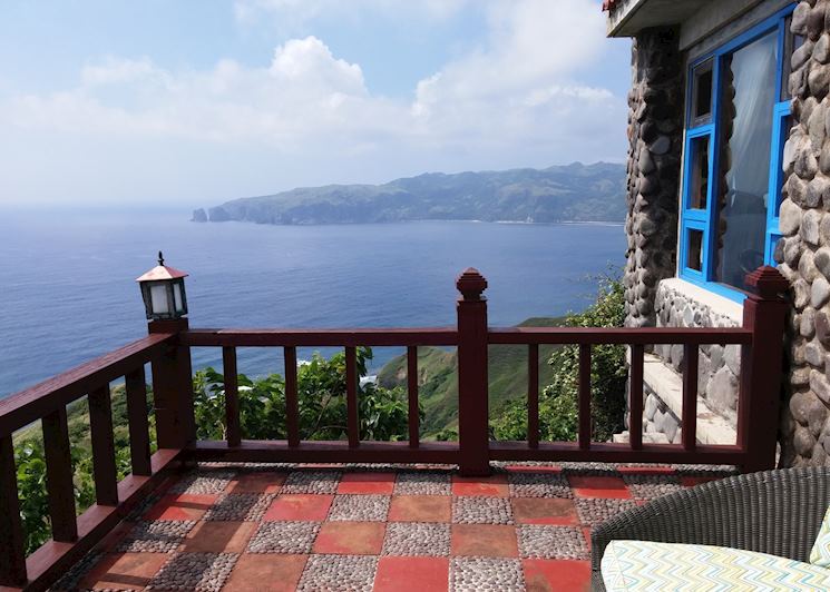 View from private balcony, Fundacion Pacita Nature Lodge