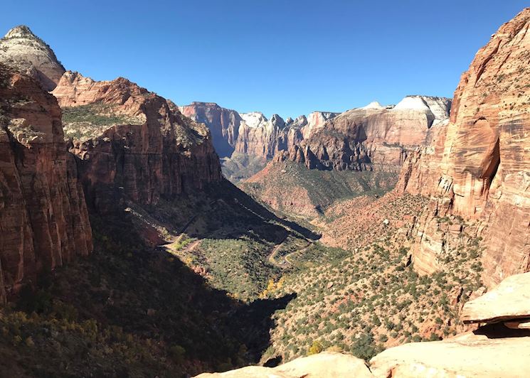 Canyon Overlook Panorama, Near Springdale