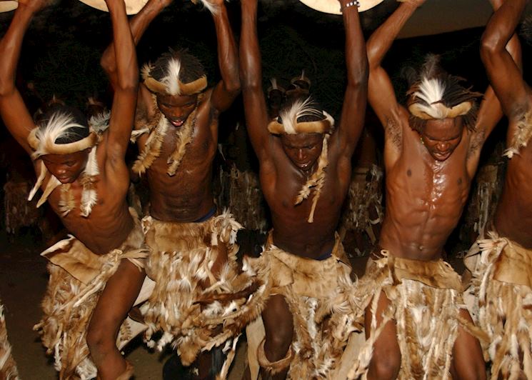 Zulu dancers