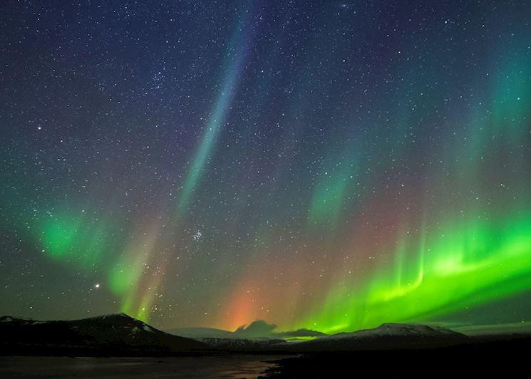 Northern lights near Húsafell
