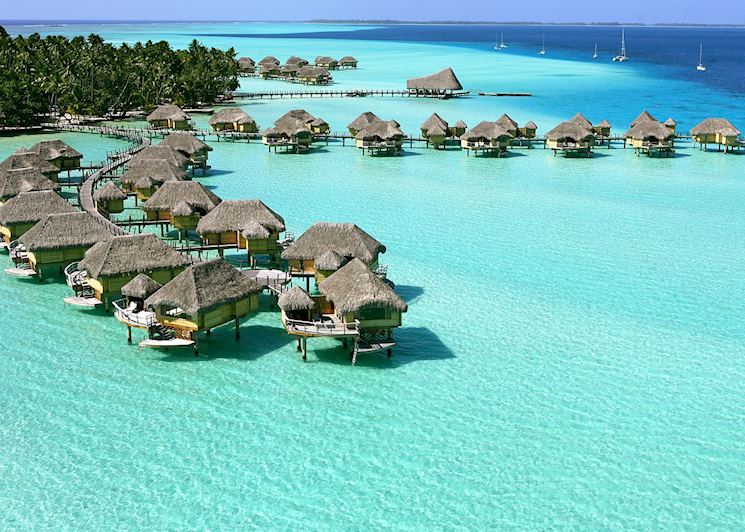 Aerial View, Le Taha`a Island Resort and Spa, Taha'a