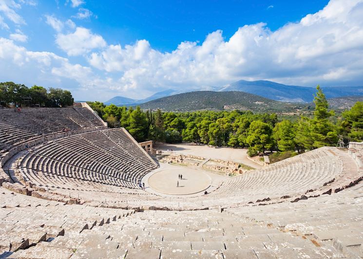 Theatre of Epidavros, Ancient Epidavros