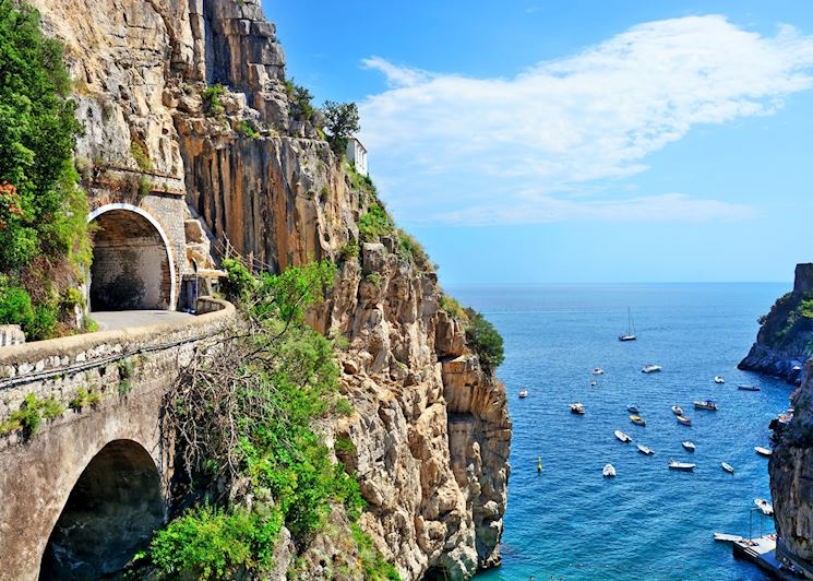 Coastal road, Amalfi Coast