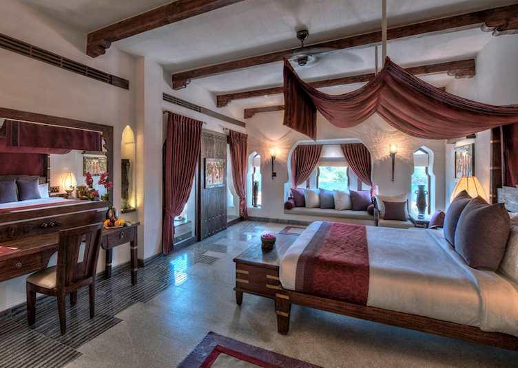 Nivasa Bedroom, Orange County, Hampi