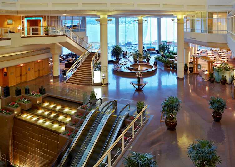 The Lobby of the Pan Pacific Vancouver