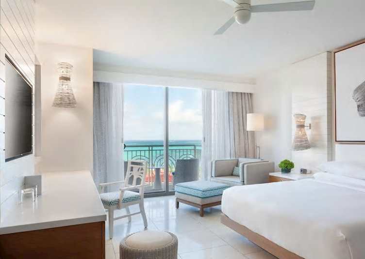 Oceanfront king room