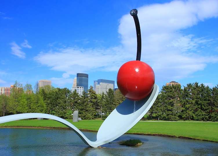Spoonbridge and Cherry, Minneapolis Sculpture Garden