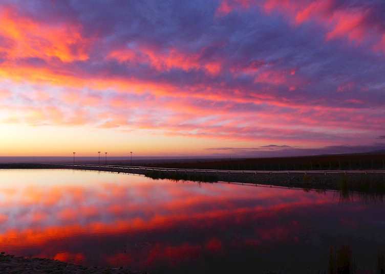 Sunset from Patio, Casa de Uco