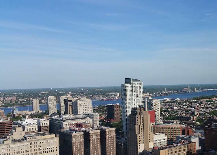 Philadelphia and the Delaware River