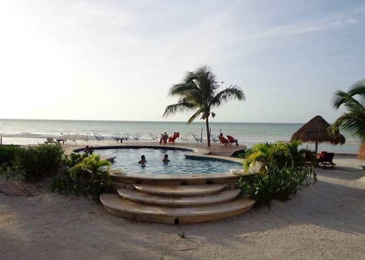 Pool at Villas Flamingo, Isla Holbox