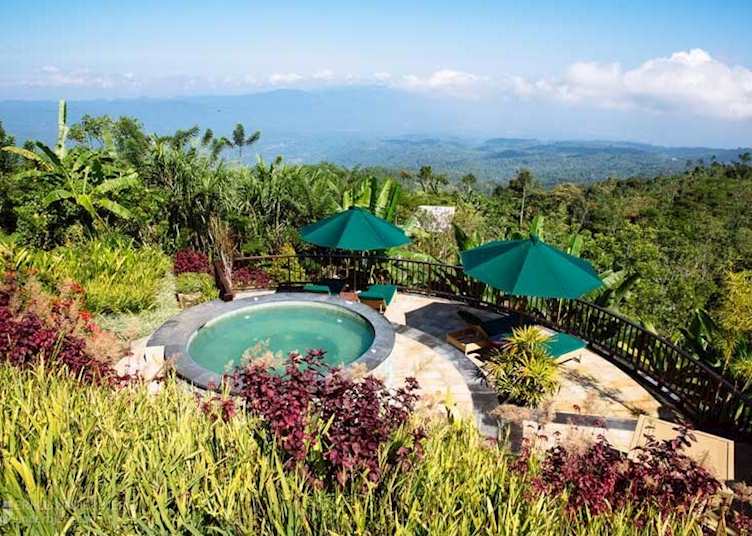 Jacuzzi in Munduk Moding Plantation