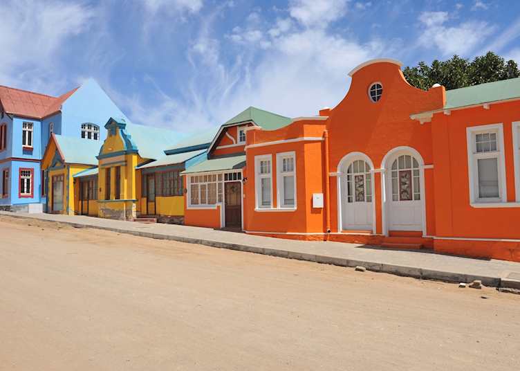 Historic buildings in Luderitz