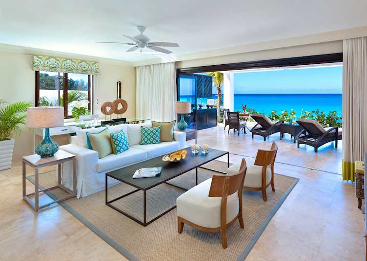 Beach House Suite Living Room, The Sandpiper, Barbados