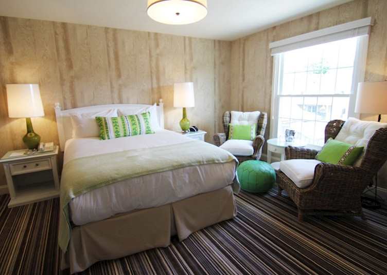 Wharfside Guestroom, The Boathouse Waterfront Hotel, Kennebunkport