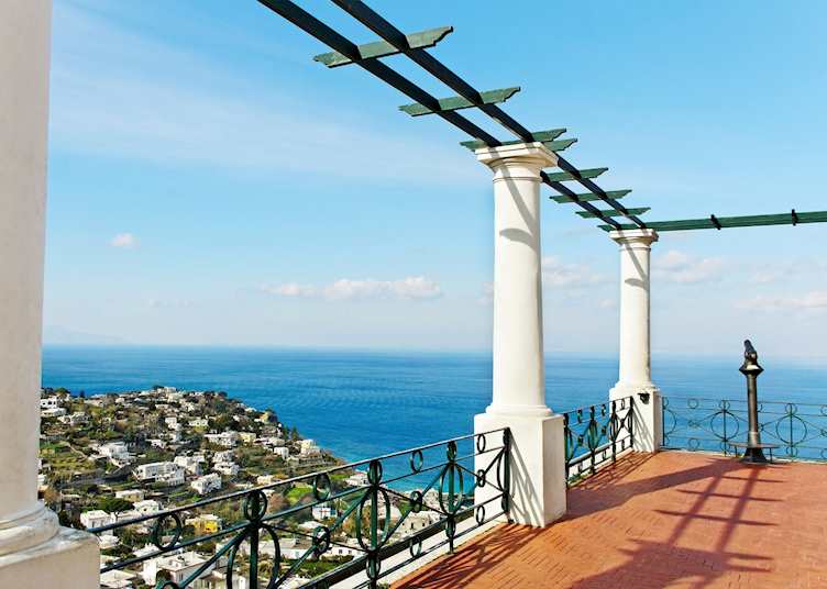 Terrace view, Capri